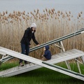 JB and Erynn on the dock ramps